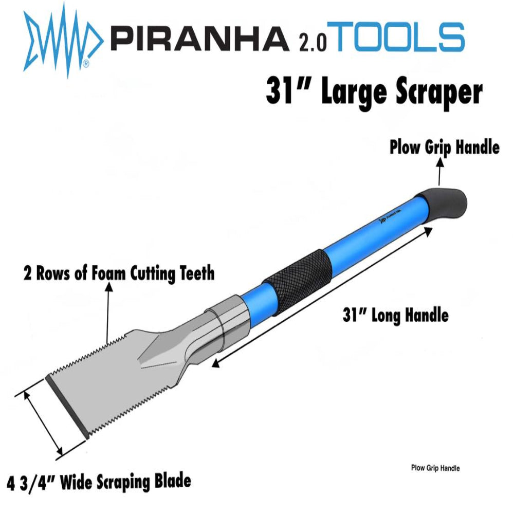 Piranha Foam Scraper