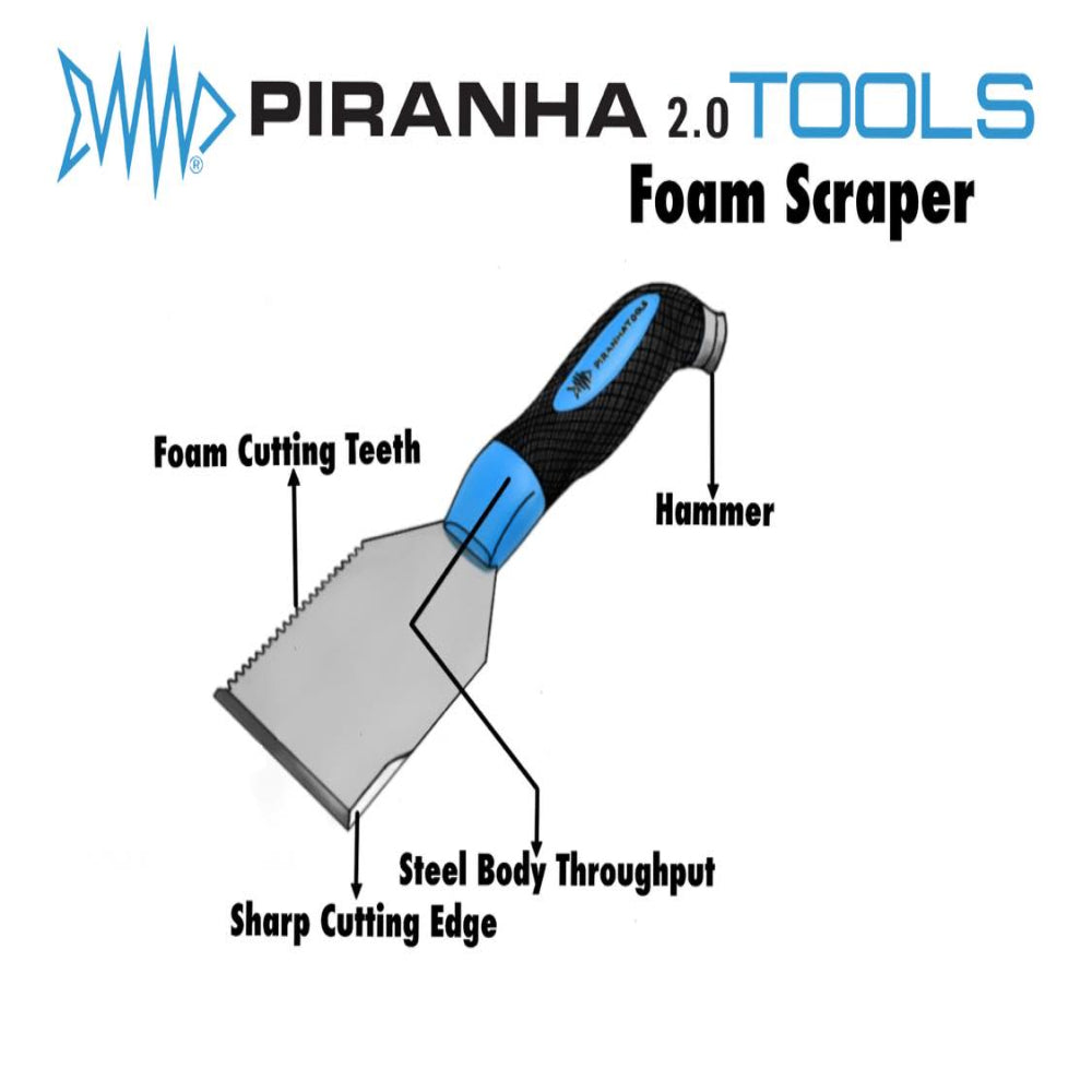 Piranha Foam Scraper