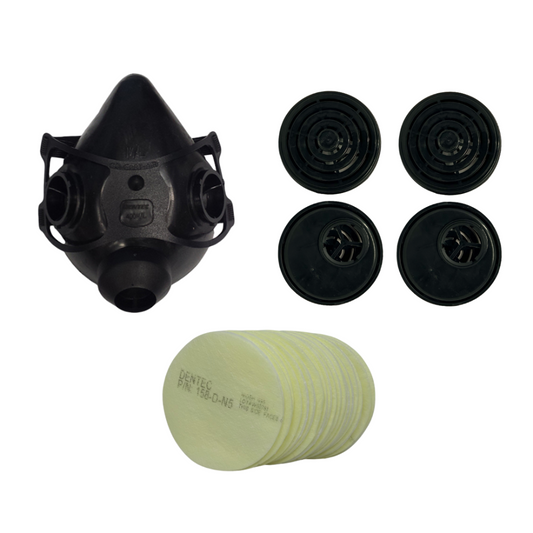 Series 400 Elastomeric Facepiece With Cartridges & Filters - M/L