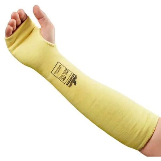Yellow Kevlar Knit Sleeve w/ Thumbhole